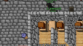 Royal Razio on screen