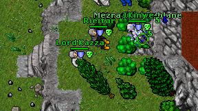Lord Kazza on screen