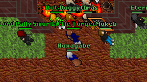 Hoxagabe on screen