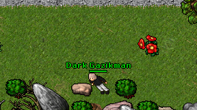 Dark Gazikman on screen