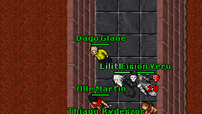 Dago Glane on screen