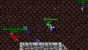 Blixxor on screen