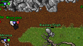 Razier Nigh on screen