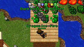 Dragon Ice-Fire on screen