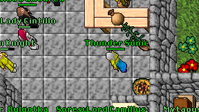 Thunder Sonic on screen