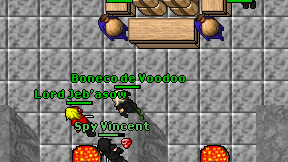 Boneco de Voodoo on screen