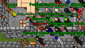 Underground Guns on screen