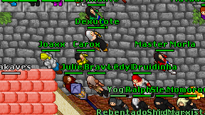 Carox on screen