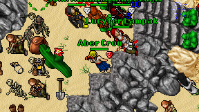 Aber Crou on screen