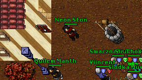Neon Ston on screen