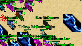 Darth Deepz on screen