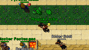 Magick Locha on screen