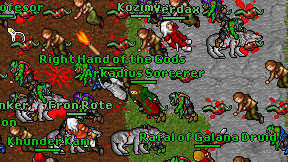 Arkadius Sorcerer on screen