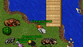 Grean Nocs on screen