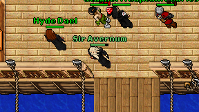 Sir Avernum on screen