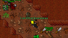 Lord Darknessess on screen