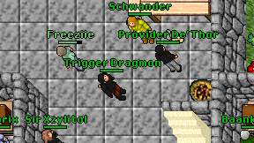 Trigger Dragmon on screen