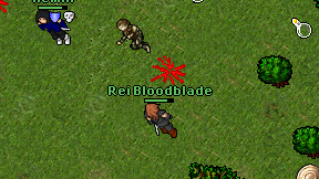 Rei Bloodblade on screen