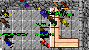 Skalleboll on screen