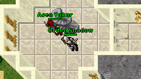 Orden Shadow on screen