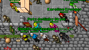Putz deitei on screen