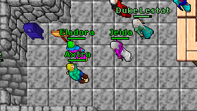 Axtra on screen
