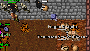 Magoo Dragon on screen