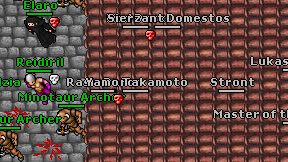 Stront on screen