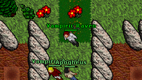 Vampiric'Raven on screen