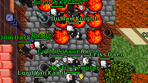 Outlaw Knight on screen