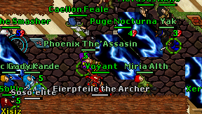 Phoenix The'Assasin on screen