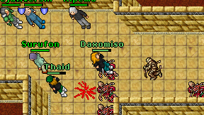 Daxomiso on screen