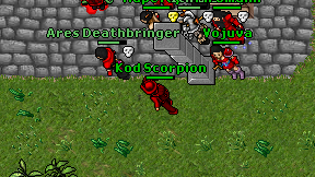 Kod Scorpion on screen