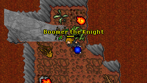 Boomer the Knight on screen