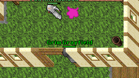 Grim Grayfield on screen