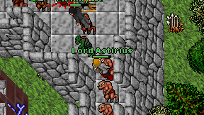Lord Astirius on screen