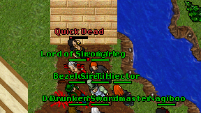 Quick Dead on screen