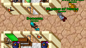 Demenix on screen