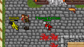 Theng Satlan on screen