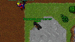 Saymon sorcerer on screen