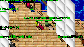Light-Virtol on screen