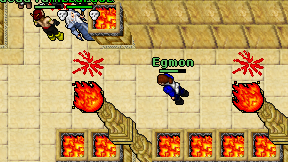 Egmon on screen