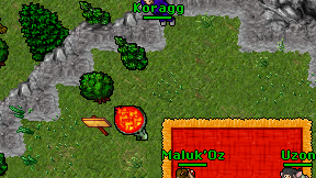 Koragg on screen