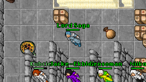 Lord Saga on screen