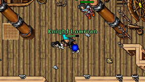 Knight Lowrian on screen