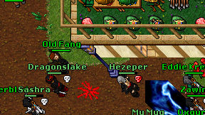 Old Fang on screen