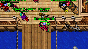 Blackronil on screen