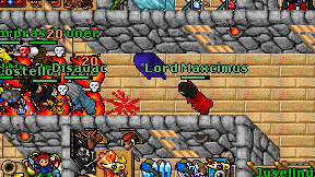 Lord Maxcimus on screen
