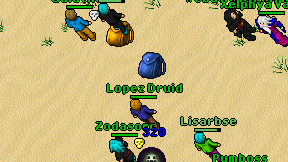 Lopez Druid on screen