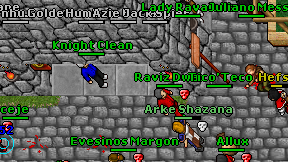 Knight Clean on screen